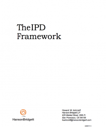 The IPD Framework (disponible en anglais seulement)