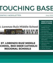 July 2022 - Touching Base Newsletter