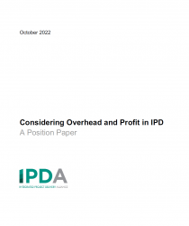 1 Prendre en considération les frais généraux et des bénéfices dans l'IPD - Document de synthèse
